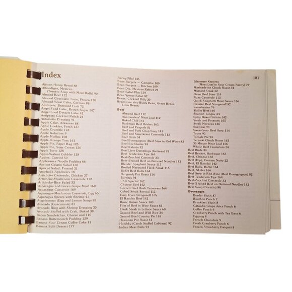 Wabash Valley Cook Book Vintage 1975 Recipes to Remember Small Town Keepsake - Picture 2 of 12